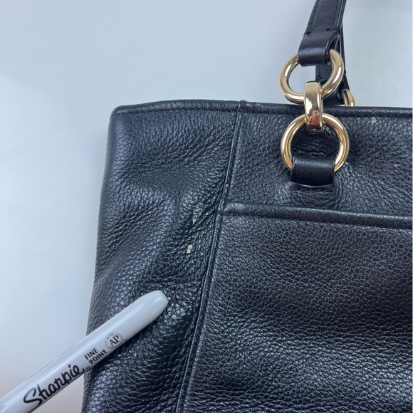 Coach Chicago Mini Ellis Pebbled Leather Bag N250-8 - Picture 2 of 9